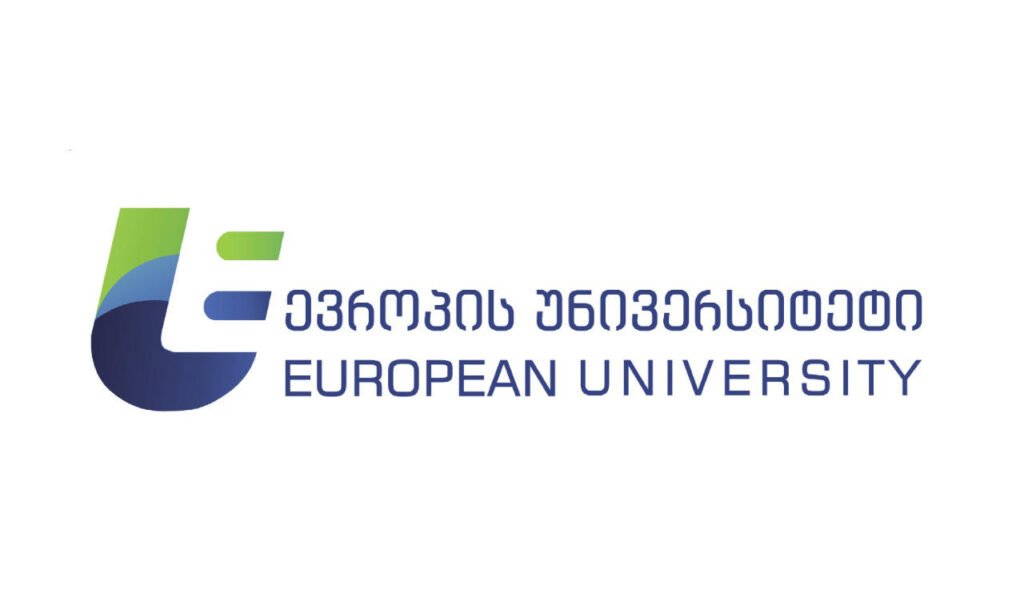 European University Georgia Logo شعار الجامعة الأوروبية في جورجيا