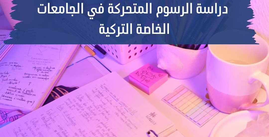 دراسة الرسوم المتحركة في الجامعات الخاصة التركية