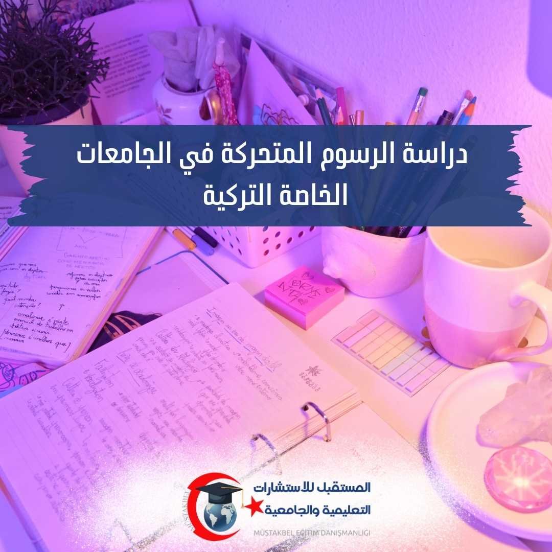 دراسة الرسوم المتحركة في تركيا 2026 | البكالوريوس والمواد وفرص العمل