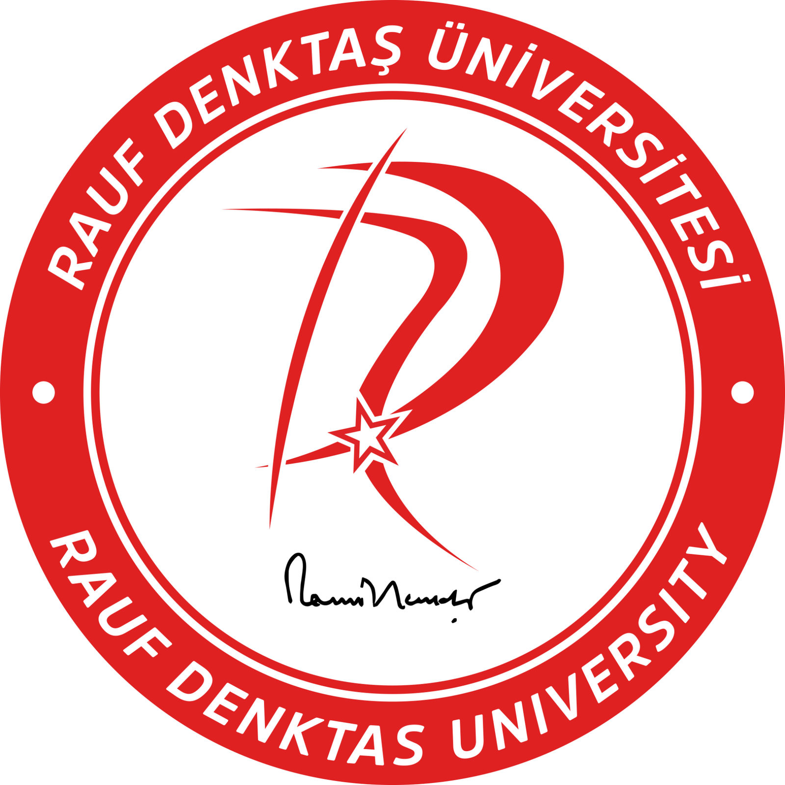 شعار جامعة رؤوف دنكطاش